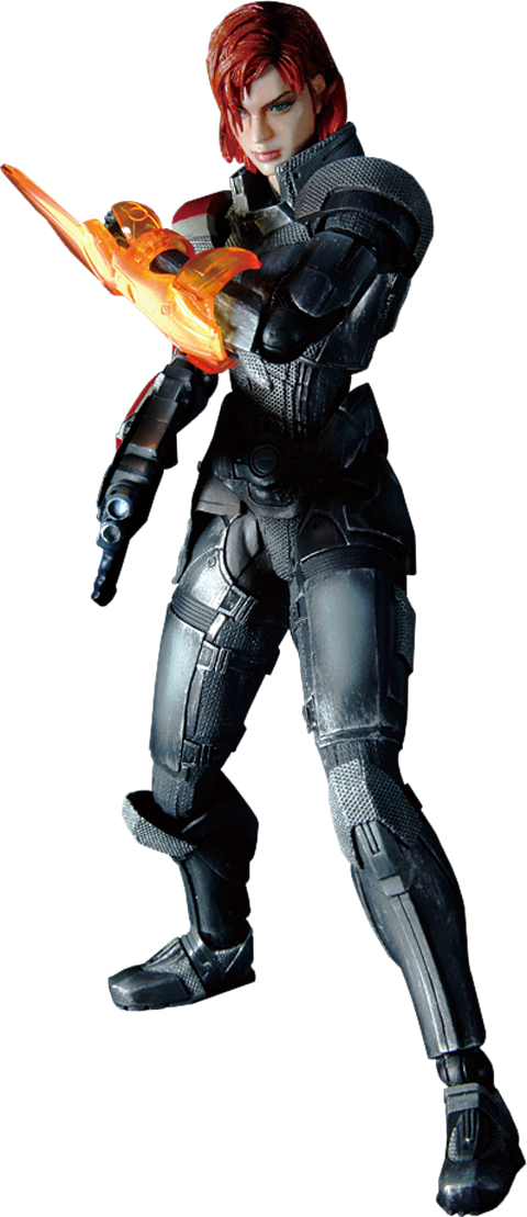 Mass Effect Female Commander Shepard Collectible Figure by Square