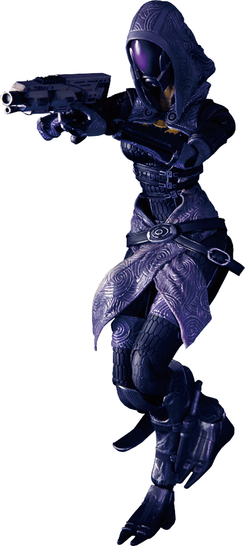 Mass Effect Tali' Zorah Vas Normandy Collectible Figure  View 4