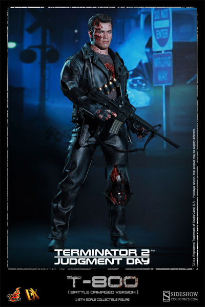Terminator T-800 (Battle Damaged) Sixth Scale Figure by Hot