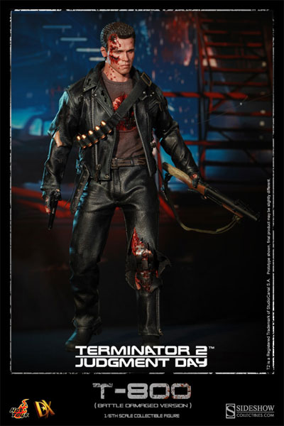 Terminator T-800 (Battle Damaged) Sixth Scale Figure  Collector Edition  View 6