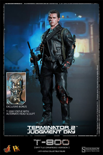 Terminator T-800 (Battle Damaged) Sixth Scale Figure  View 1