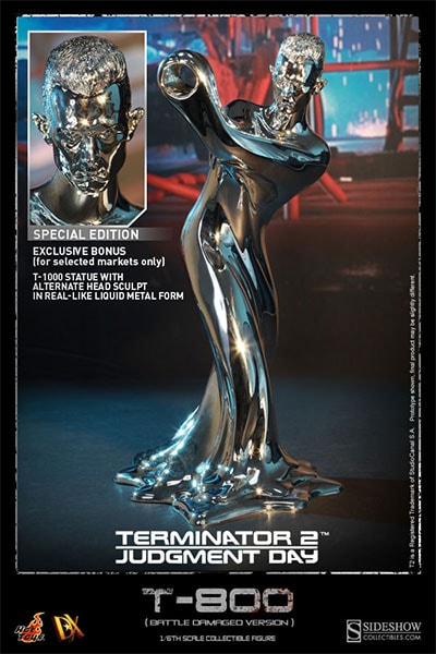Terminator T-800 (Battle Damaged) Sixth Scale Figure  View 2