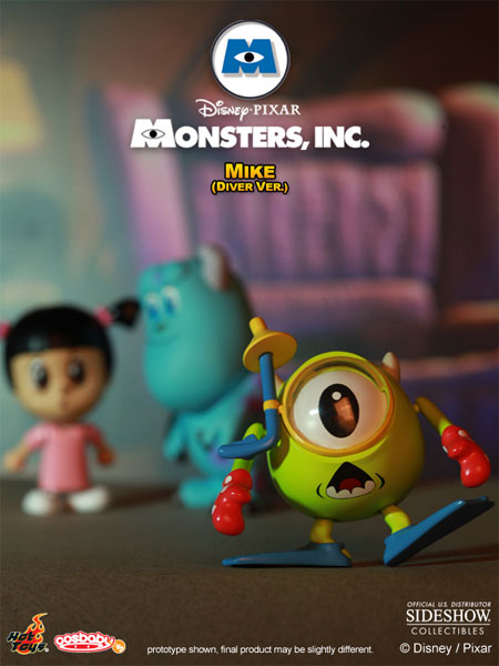 Disney Mikeフィギュア Disney Mike (Diver Version) Vinyl Collectible by Hot Toys