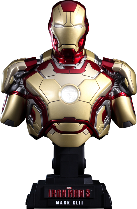 Marvel Iron Man Mark 42 Collectible Bust by Hot Toys