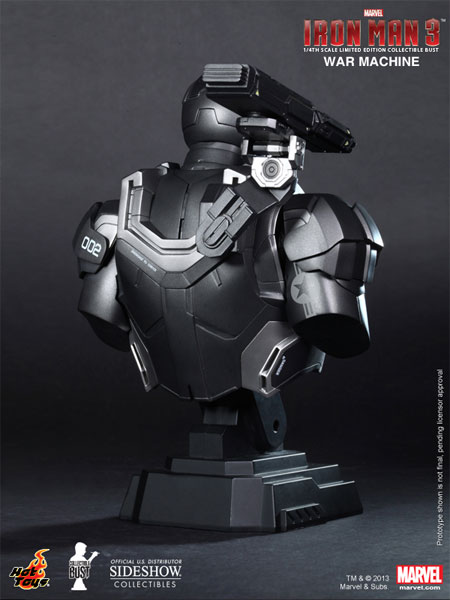 Marvel War Machine Collectible Bust  View 4