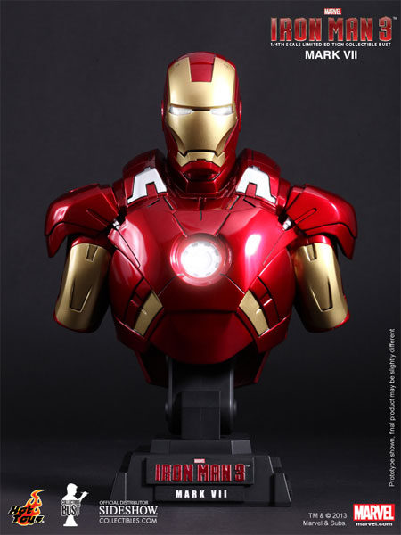 Marvel Iron Man Mark VII Collectible Bust  View 2