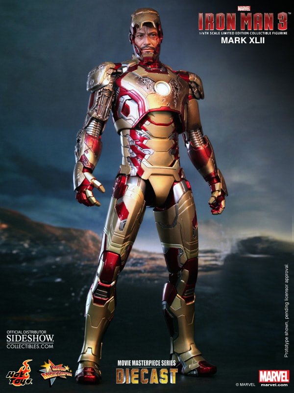 Marvel Iron Man Mark XLII (42) Sixth Scale Figure  View 6