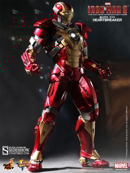 新品 ホットトイズ アイアンマン・マーク17 ハートブレイカー Marvel Iron Man Mark 17: Heartbreaker Sixth Scale Figure by