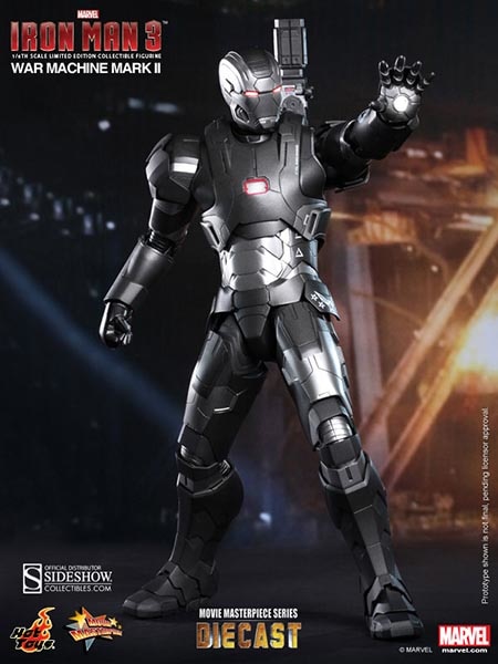 Marvel Iron Man 3: War Machine - Mark II Sixth Scale Figure  Collector Edition  View 2