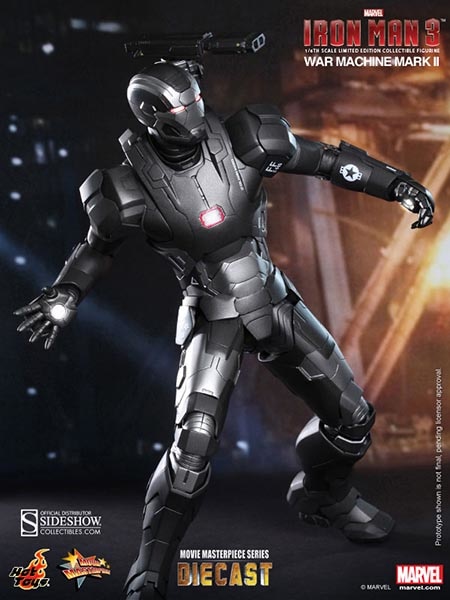 Marvel Iron Man 3: War Machine - Mark II Sixth Scale Figure  Collector Edition  View 3