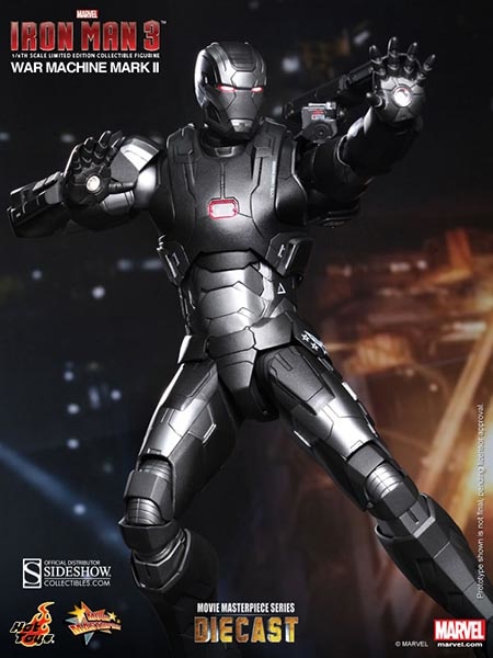 Marvel Iron Man 3: War Machine - Mark II Sixth Scale Figure  Collector Edition  View 4