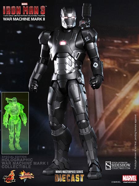 Marvel Iron Man 3: War Machine - Mark II Sixth Scale Figure  View 1