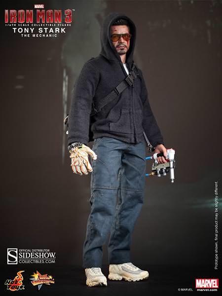 Marvel Tony Stark (The Mechanic) Sixth Scale Figure  View 1