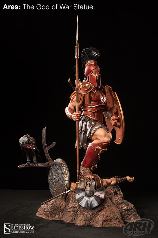 Olympian Greek Gods Ares: The God of War Statues  View 5