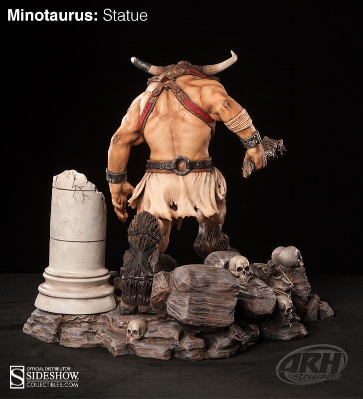 Minotaurus Statues  View 4