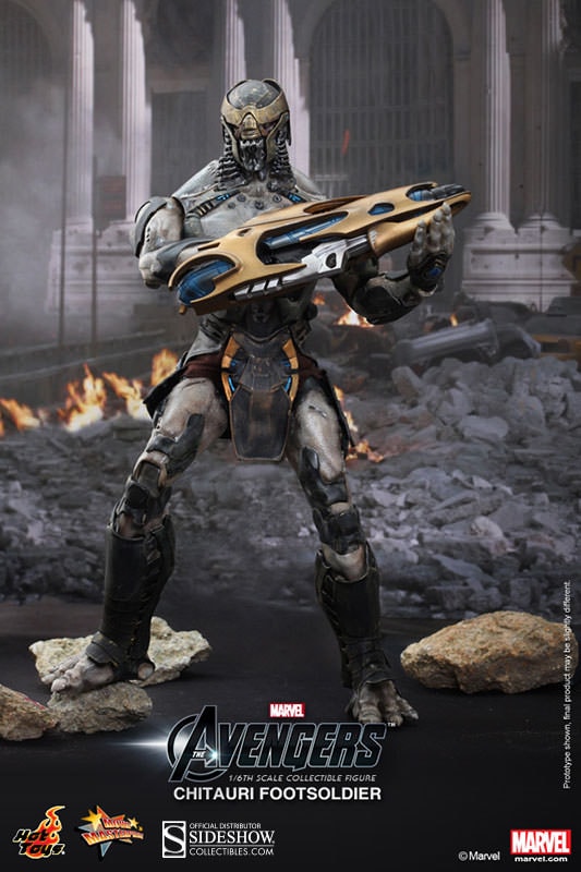 Marvel Chitauri Footsoldier Sixth Scale Figure  View 1