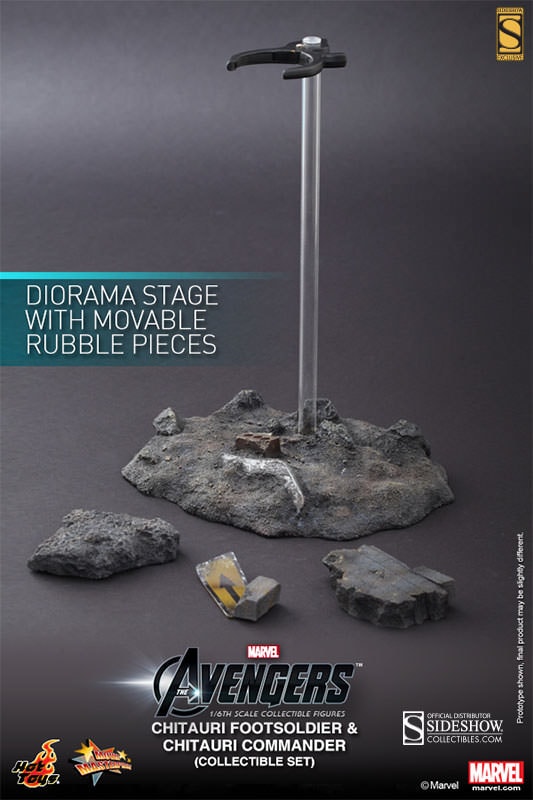 Marvel Chitauri Commander and Footsoldier Sixth Scale Figure  Exclusive Edition  View 6