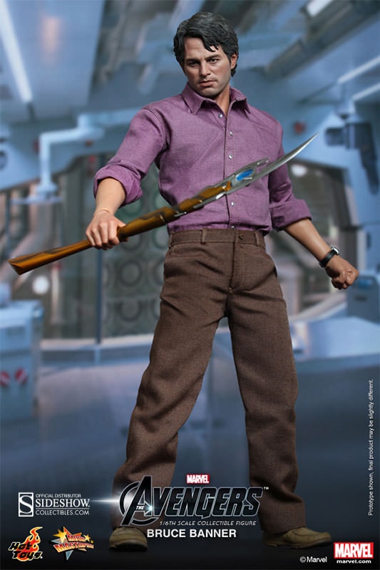 Marvel Bruce Banner Sixth Scale Figure  Collector Edition  View 4