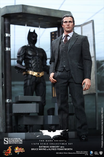 DC Comics Batman Armory with Bruce Wayne and Alfred Sixth Scale Figure  View 2