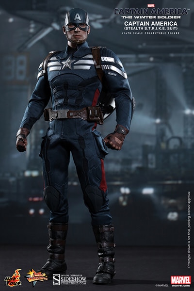Marvel Captain America - Stealth S.T.R.I.K.E. Suit Sixth Scale Figure  View 1