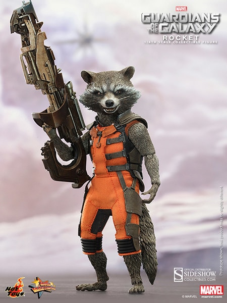 Marvel Rocket Sixth Scale Figure  View 1