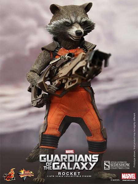 Marvel Rocket Sixth Scale Figure  View 4