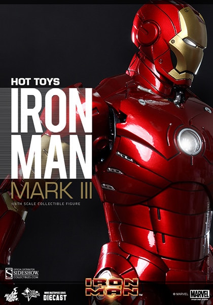 Marvel Iron Man Mark III Sixth Scale Figure  Collector Edition  View 1
