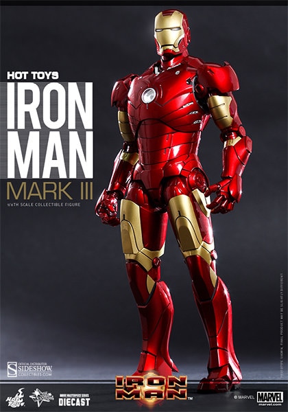 Marvel Iron Man Mark III Sixth Scale Figure by Hot Toys