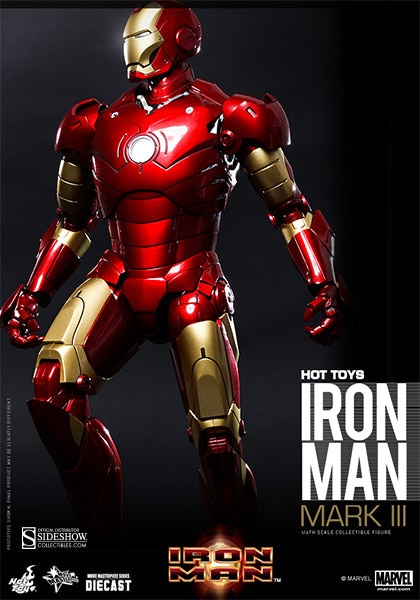 Marvel Iron Man Mark III Sixth Scale Figure  Collector Edition  View 3
