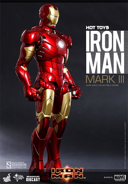 Marvel Iron Man Mark III Sixth Scale Figure  Collector Edition  View 4