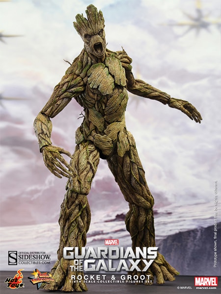 Marvel Rocket and Groot Sixth Scale Figure  View 6