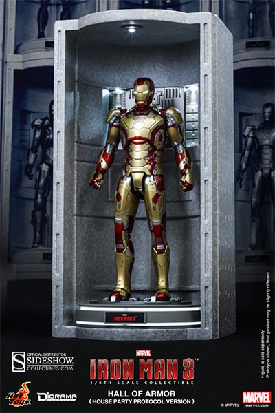 Marvel Hall of Armor (House Party Protocol Version) Sixth Scale Figure Accessory  View 2