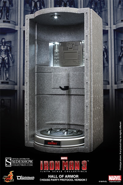Marvel Hall of Armor (House Party Protocol Version) Sixth Scale Figure Accessory  View 4