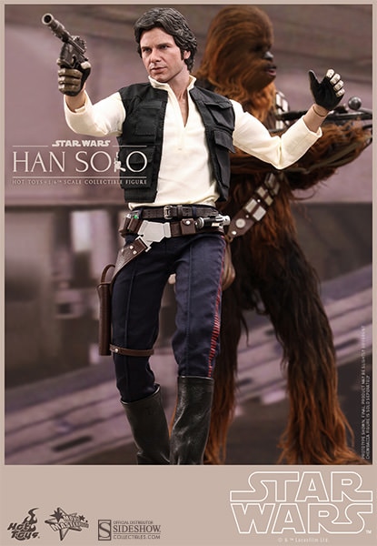 Star Wars Han Solo and Chewbacca Sixth Scale Figure  View 4