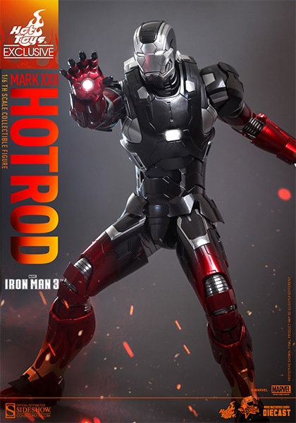 Marvel Iron Man Mark XXII - Hot Rod Sixth Scale Figure  Exclusive Edition  View 5