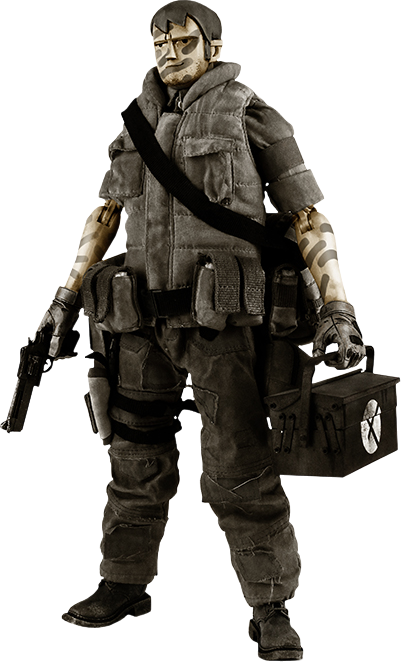 threeA 3A WWR メカニック JENKINS フィギュア Ashley Wood WWR Rothchild Field Mechanic - Night Fixer Jenki