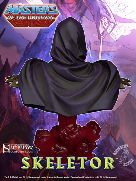 Masters of the Universe Skeletor Collectible Bust - Prototype Shown View 2