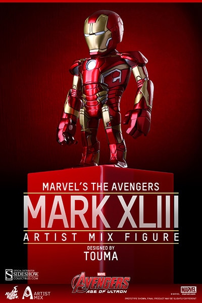 Marvel Mark XLIII - Artist Mix Collectible Figure - Prototype Shown View 1