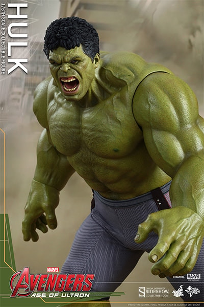 Marvel Hulk Sixth Scale Figure - Prototype Shown View 6