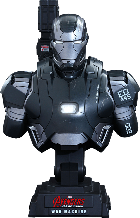 Marvel War Machine Mark II Quarter Scale Collectible Bust - Prototype Shown View 3