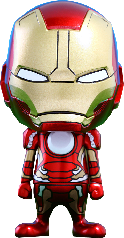 アイアンマン COSBABY IRON MAN Disney Iron Man Cosbaby Bobble-Head Figure by Hot Toys