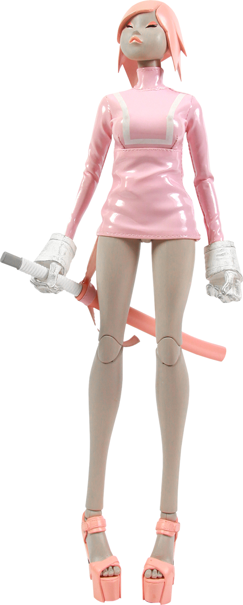 Ashley Wood Tomorrow Queens Call Echo - SAISHO Pink Version