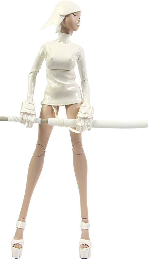 Ashley Wood Tomorrow Queens Call Echo - SAIGO White Version