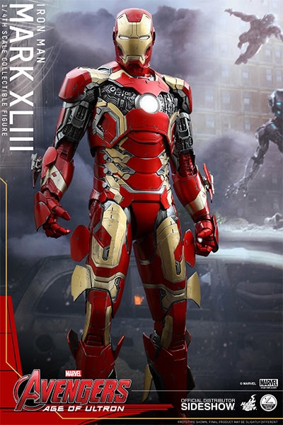 Marvel Iron Man Mark XLIII Quarter Scale Figure - Prototype Shown View 5