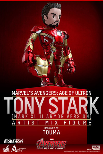 Marvel Tony Stark Mark XLIII Armor Version - Artist Mix Collectible Figure  Exclusive Edition - Prototype Shown View 2