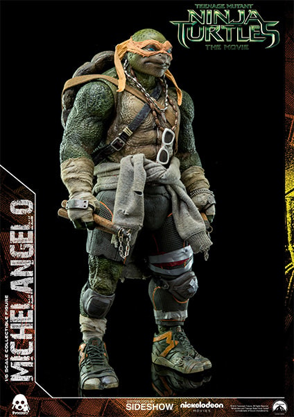 Teenage Mutant Ninja Turtles Michelangelo Sixth Scale Figure - Prototype Shown View 3