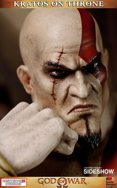 Kratos on Throne Collector Edition - Prototype Shown