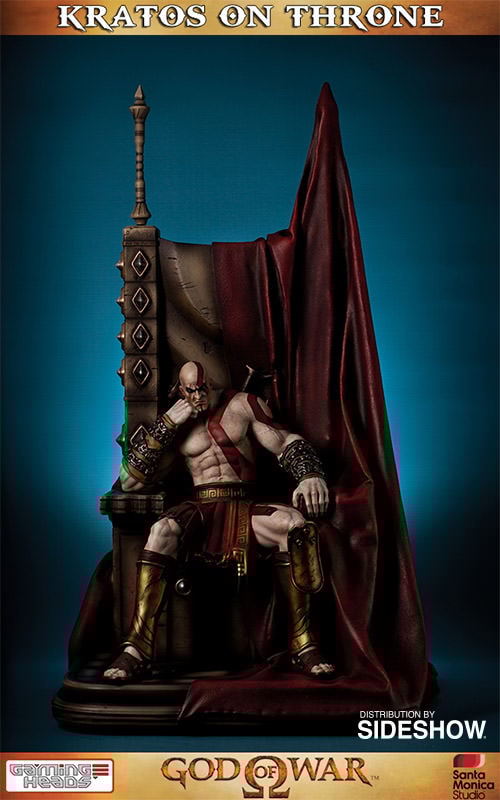Kratos on Throne Collector Edition - Prototype Shown