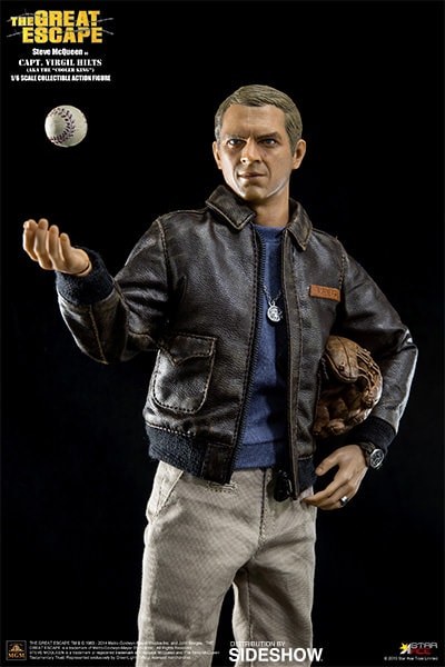 The Great Escape Steve McQueen Capt Virgil Hilts Deluxe Version Sixth Scale Figure - Prototype Shown View 3