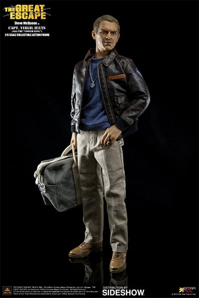 The Great Escape Steve McQueen Capt Virgil Hilts Deluxe Version Sixth Scale Figure - Prototype Shown View 4